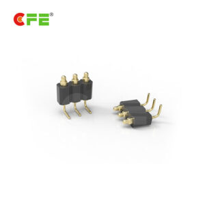 2.54 mm pich right angle pogo pin connector supplier