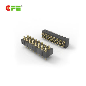 2.0mm pitch 16 pin double row SLC pogo pin connector