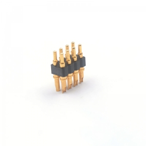 2.54 mm pitch solder cup spring loaded contacts connector