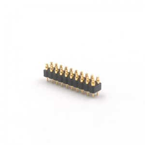 2.54 mm pitch pogo pin spring battery connector
