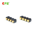[FF400-1120-A04100A] 2.54 mm pitch 4 pin female connector for pogo contacts