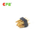 [MP315-2111-B06100A] 2.54 mm pitch spring loaded pcb pin connector