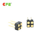 [FP410-1120-B04100A] 2.54mm pitch 4 pin female connector for spring loaded pin