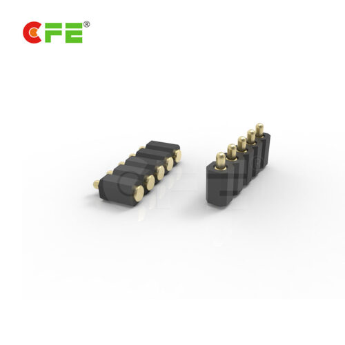 SMT pogo pin spring loaded connector 2.54 mm pitch