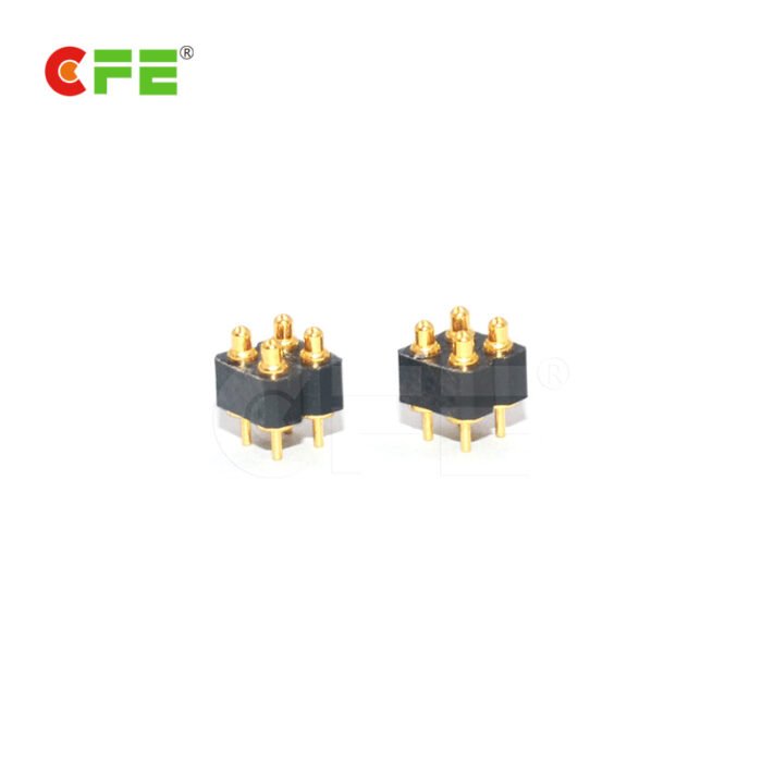DIP spring loaded electrical contact connector - CFE Pogo pin