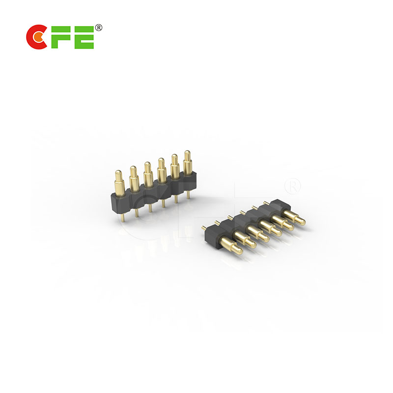 2.54 mm pitch spring loaded terminal connector