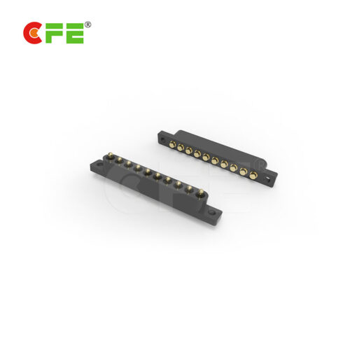 10 pin smt smd pogo pin spring connector