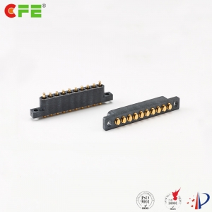 10 pin smt smd pogo pin spring connector