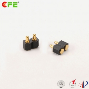 2.54mm pogo pin spring 2 pin smd connector supply