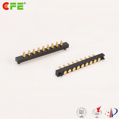 9 pin SMT SMD customized pogo pin China - CFE spring loaded contact
