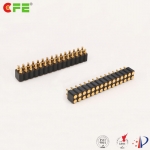 [MF300-2144-F30100A] 2.54mm pitch 30 pin SMT pogo pin connector supplier