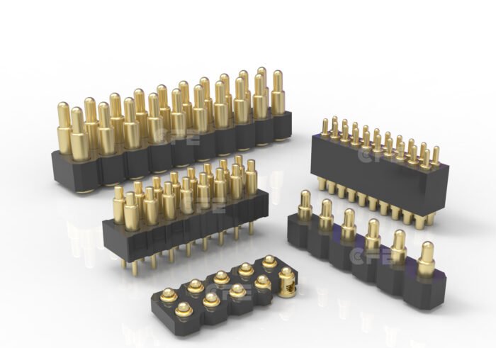 Spring Loaded Pin – High Current & Insulated - CFECONN