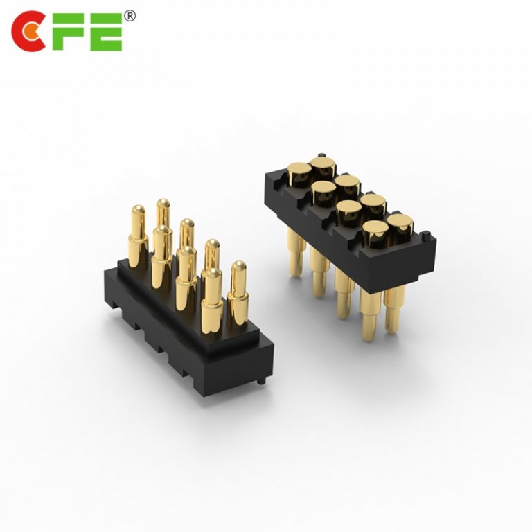 custom spring loaded connector - CFECONN