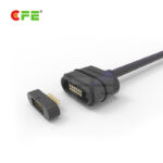 [CXA-0241] 12 pin magnetic charging cable connector for fitness health clothing