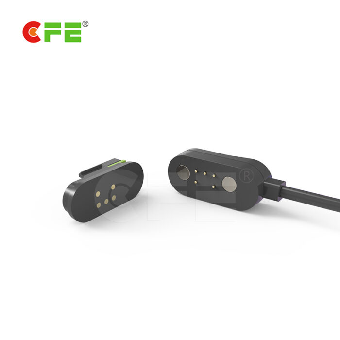 12V 3A 5 pin male and female magnetic charging cable connectors (2)