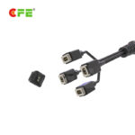 [CMA-0078]  2 Pin square magnetic cable connector for led