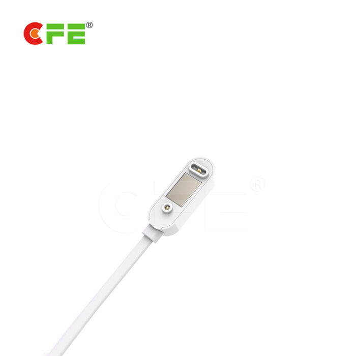 2 pin magnetic usb charging cable for smart wear