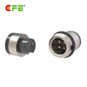 4 Pin Male and female magnetic pogo connector
