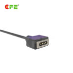 [CXA-0045] 4 pin male female magnetic cable connector for children's toy