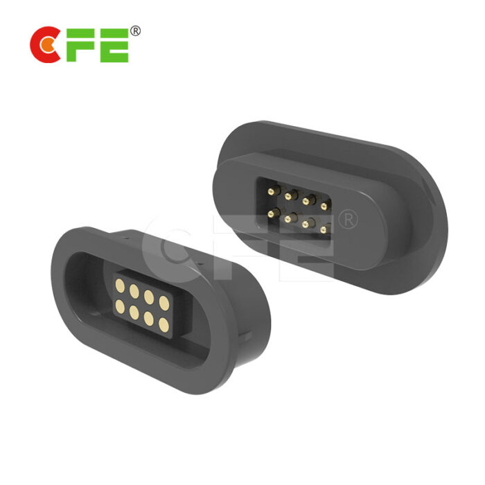 8Pin magnetic dc connector with usb