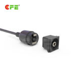 [CMA-0142] Custom DC magnetic power cable connector for medical equipment