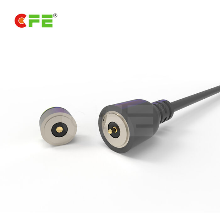 High quality magnetic pogo pin cable connector for LED strips