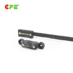 [CXA-0062] Male and female 4 pin custom charging magnetic connector for portable source