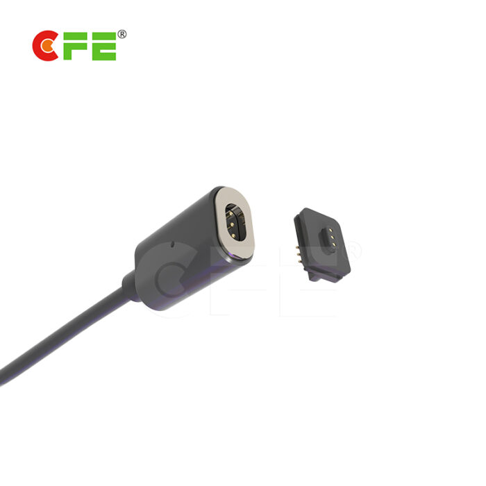 Universal type 3 pin magnetic charging cable support smart watch
