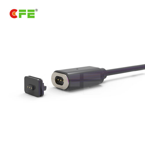 2 pin magnetic pogo pin connector with usb cable丨high quality