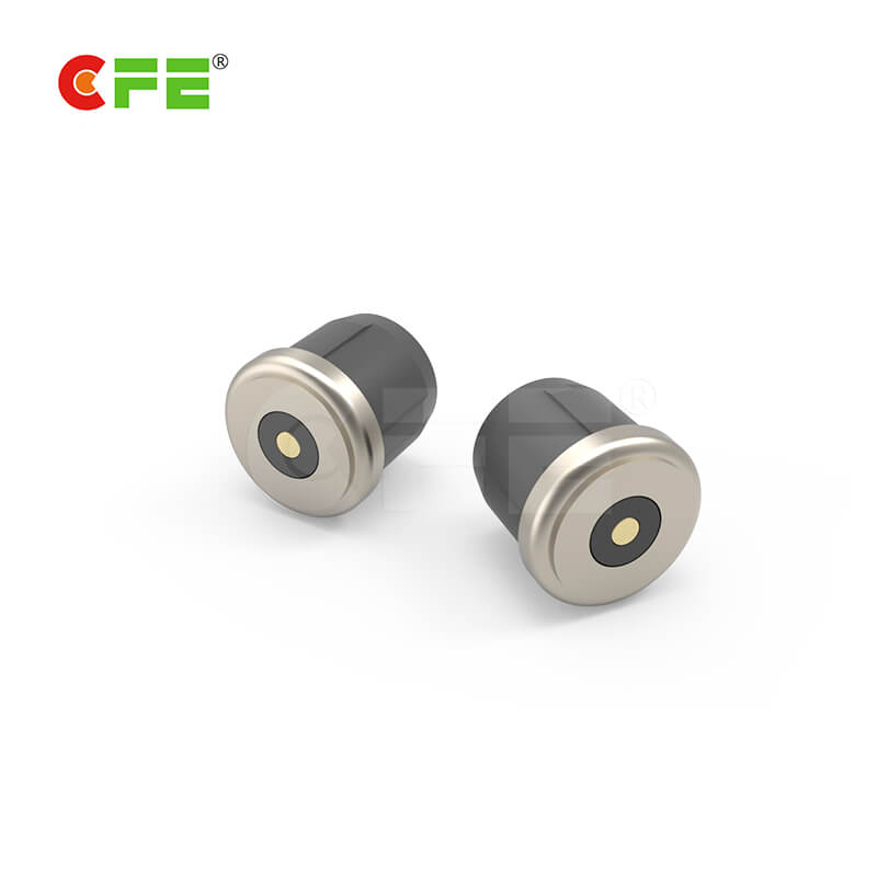 round magnetic pogo pin connector