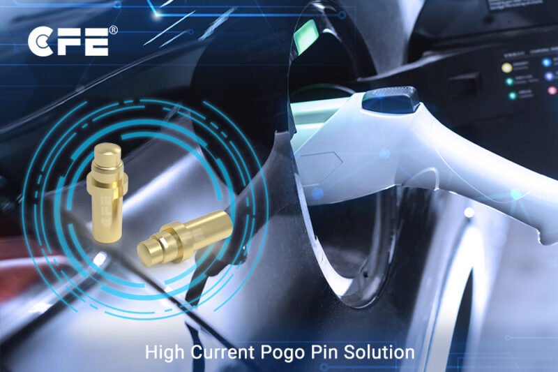 New energy vehicle pogo pin charging solution CFECONN